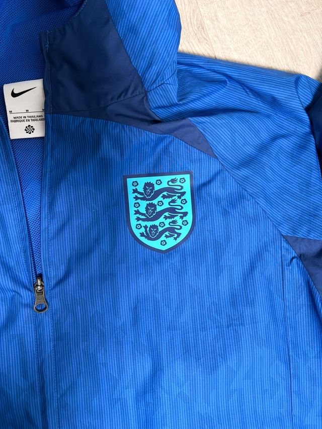 Chaqueta Nike Inglaterra Azul con Capucha