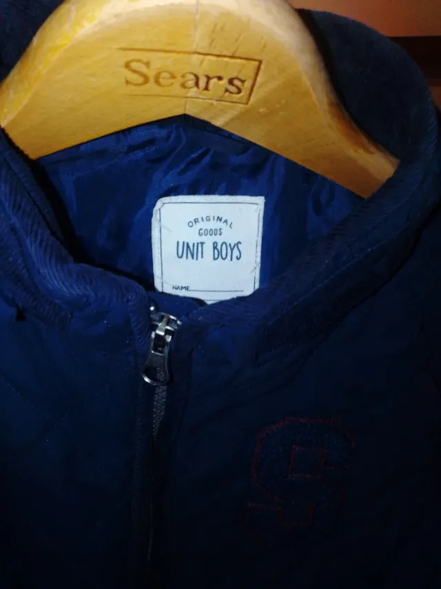 Chaleco Unit Boys Azul 13 14 años