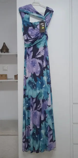 Vestido Pretty Woman floral talla 38