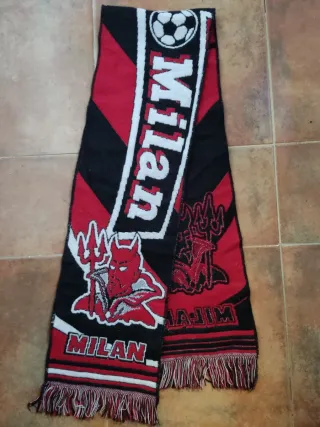 Bufanda AC Milan Diablos Rojos
