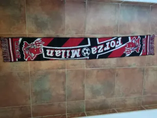 Bufanda AC Milan Diablos Rojos