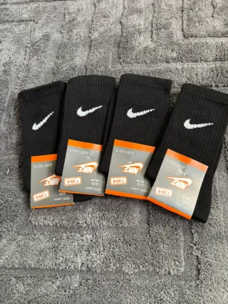 Calzini Nike neri 4 paia taglia 36/40