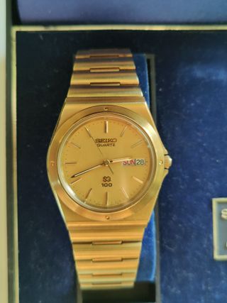Seiko Quartz 100 SQ 8123-6010 Oro