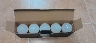 BOMBILLAS LED 12V 9W (ROSCA E27) PARA BATERÍAS 12V