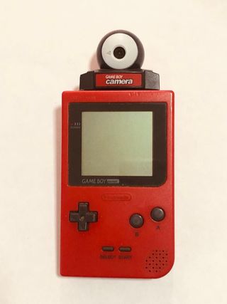 Nintendo Game Boy Pocket Rosso + Camera