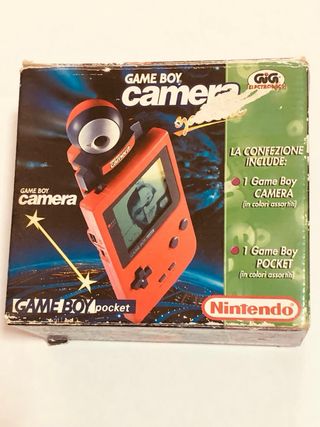Nintendo Game Boy Pocket Rosso + Camera