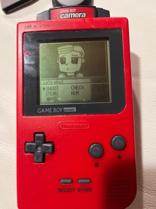 Nintendo Game Boy Pocket Rosso + Camera