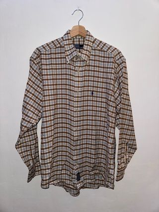 Polo Ralph Lauren Camisa Vintage Cuadros L