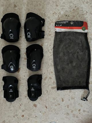 Protecciones Oxelo Talla S Patinaje