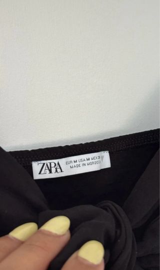 Body negro con lazos