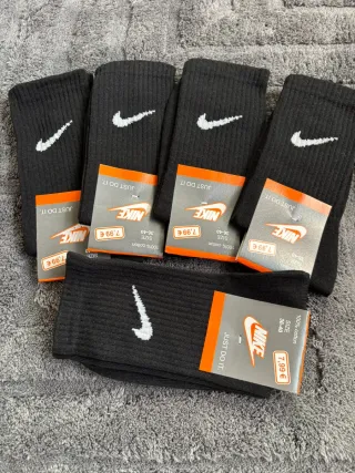 Calzini Nike neri 36/40 - 5 paia