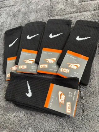 Calzini Nike neri 36/40 - 5 paia
