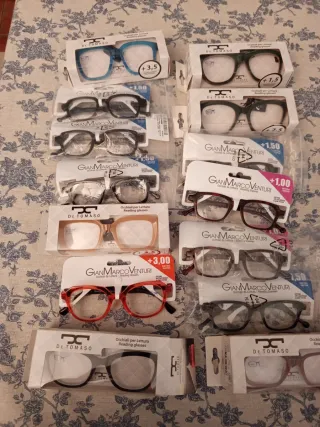 Lote Gafas Lectura Gian Marco Venturi Graduaciones
