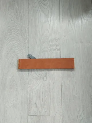 Parfois - Cinturón elástico Camel y Beige