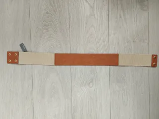 Parfois - Cinturón elástico Camel y Beige