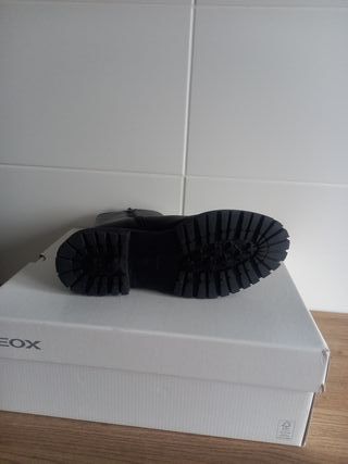 Botas Geox Piel Negras Talla 38. Iridea