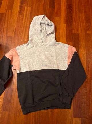 Sudadera niña bloques de color T.14