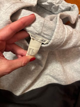 Sudadera niña bloques de color T.14