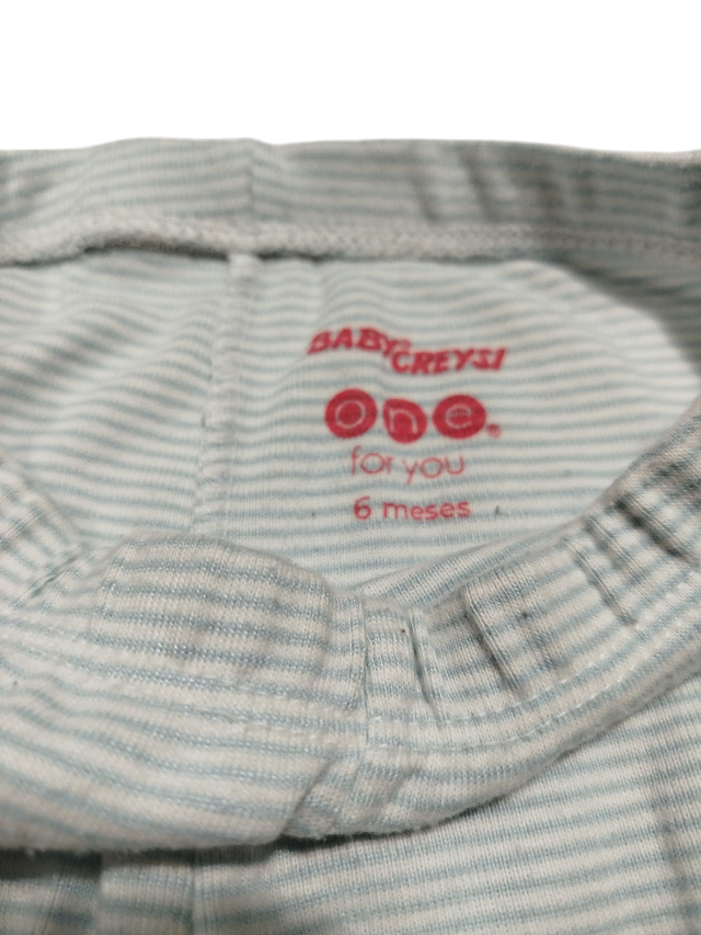 Pantalón Baby Creysi 0-6m Rayas
