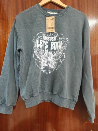 Jersey Promod gris deslavado xs