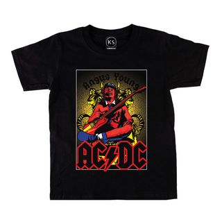 Camiseta AC/DC Negra