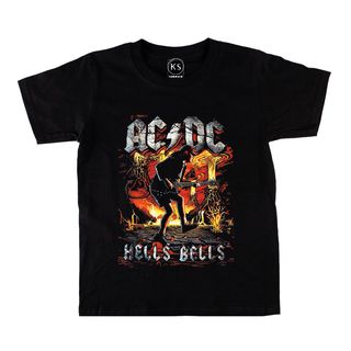 Camiseta AC/DC Negra