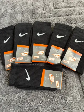 Calzini Nike neri 36/40 - 6 paia