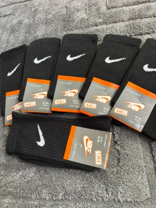 Calzini Nike neri 36/40 - 6 paia