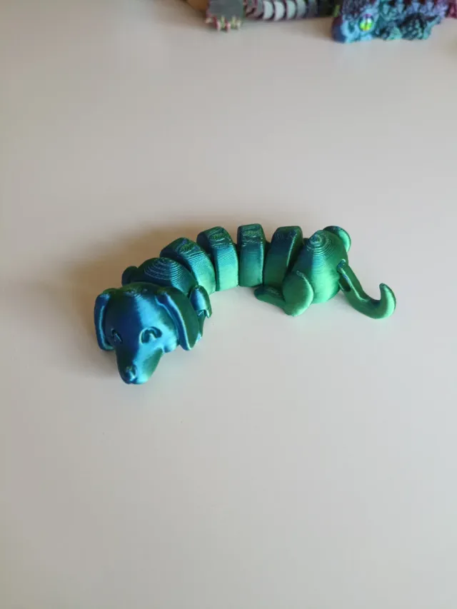 Figura Perro 3D Articulado