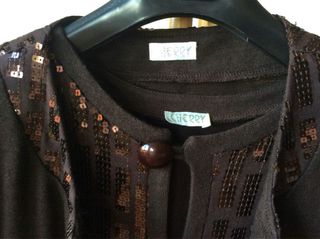 Vestido punto lentejuelas