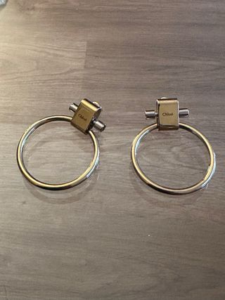 Pendientes Chloé Dorados