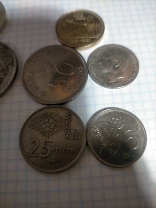 Lote de monedas variadas Precio variado,según.