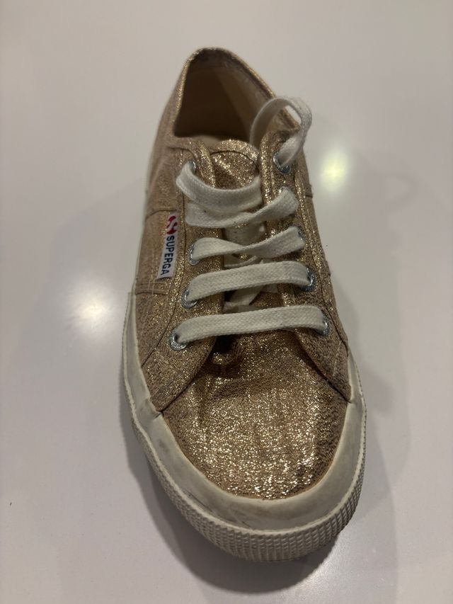 Zapatillas Superga Doradas Talla 38