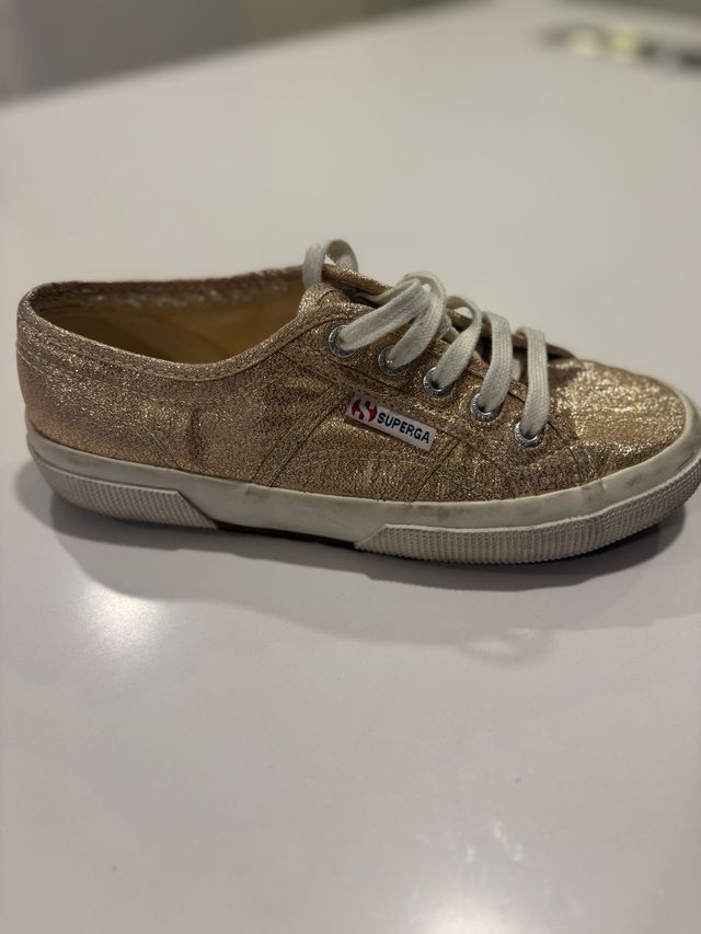 Zapatillas Superga Doradas Talla 38