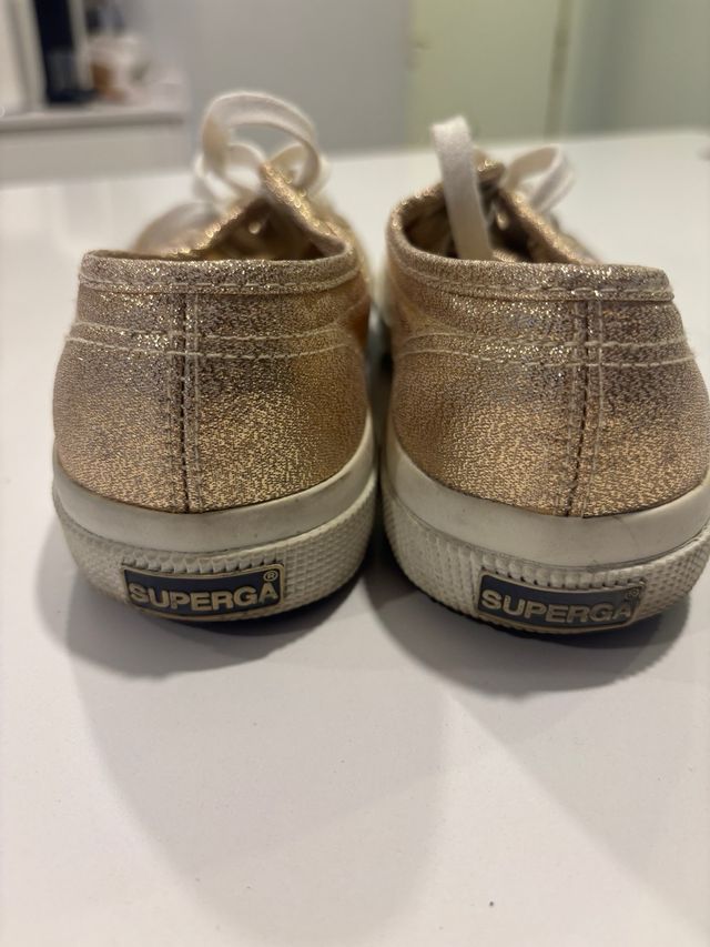Zapatillas Superga Doradas Talla 38