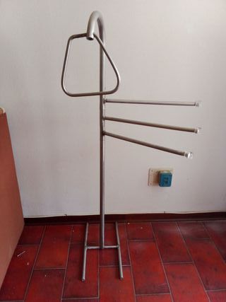 Portasciugamani/rotolo INOX bagno