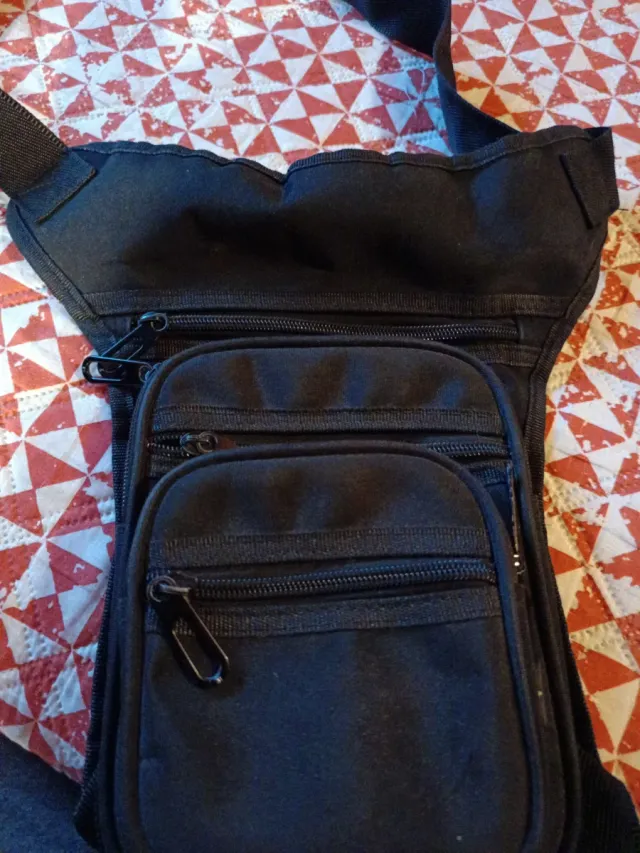 Bandolera hombre negra