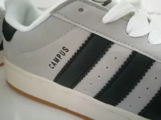 Zapatillas Adidas Campus Grises y Negras