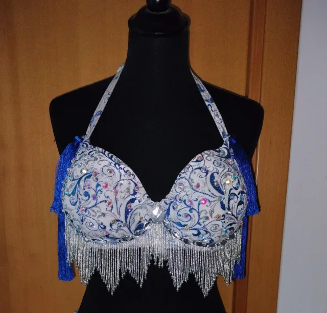 Conjunto Danza Vientre Sujetador y Fajín