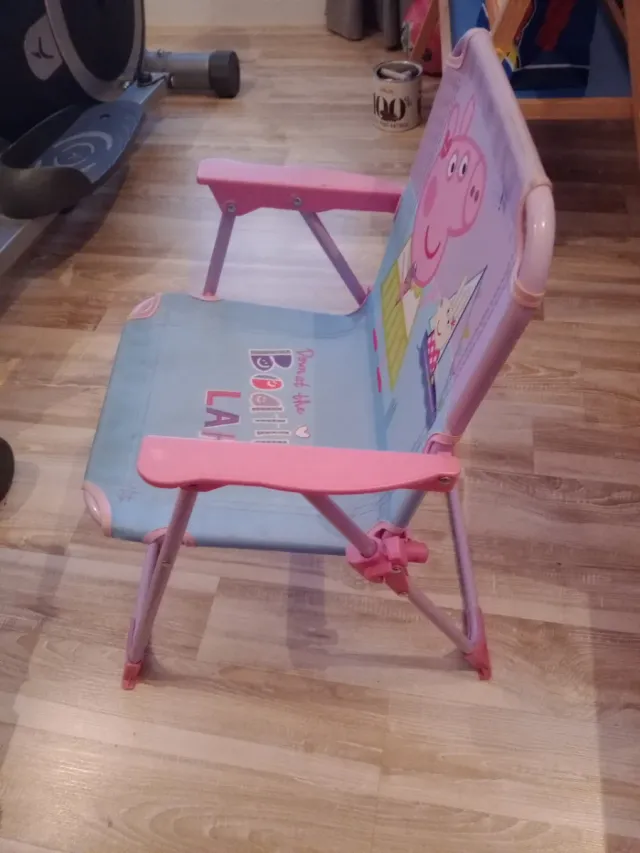 Silla Plegable Infantil Peppa Pig