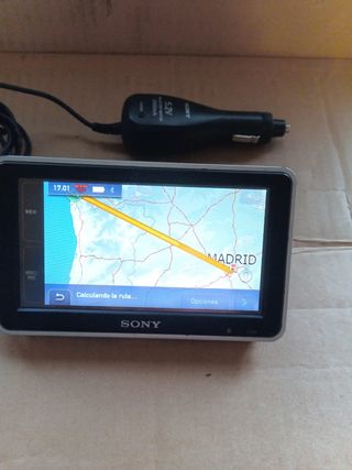 GPS Sony con cargador de coche