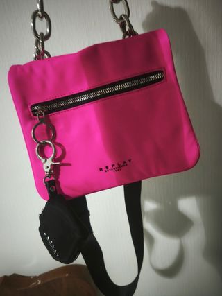 Bolso mujer Replay Rosa-negro