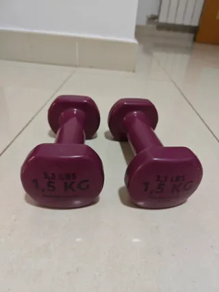 2 Mancuernas 1.5 KG (3.3 LBS)