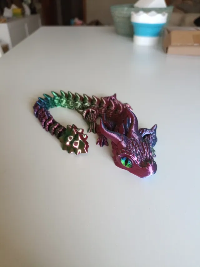 Figura Dragón 3D