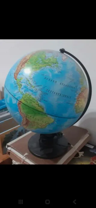 Mappamondo luminoso nuovo