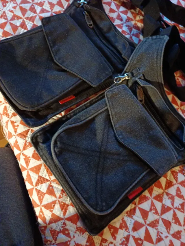 2 Bandoleras Hombre Denim