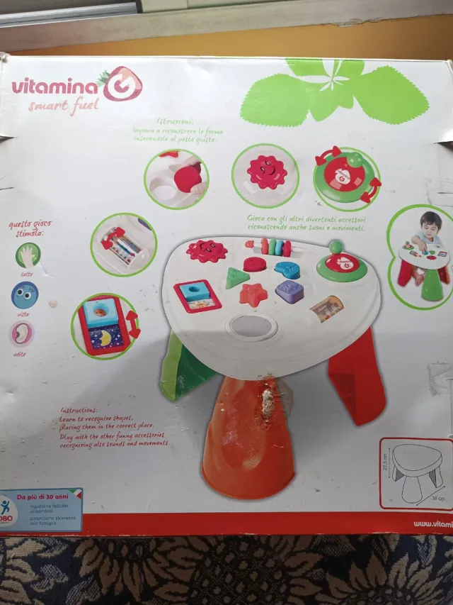 Mesa de juegos para bebé