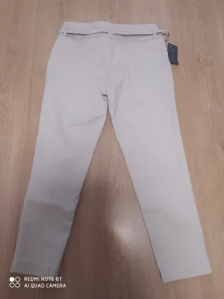Pantalón chino pescador beige