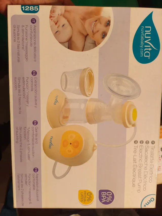 Sacaleches Eléctrico Nuvita 1285