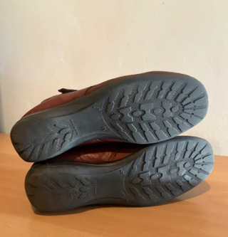 Botines de Piel Marrones Mujer